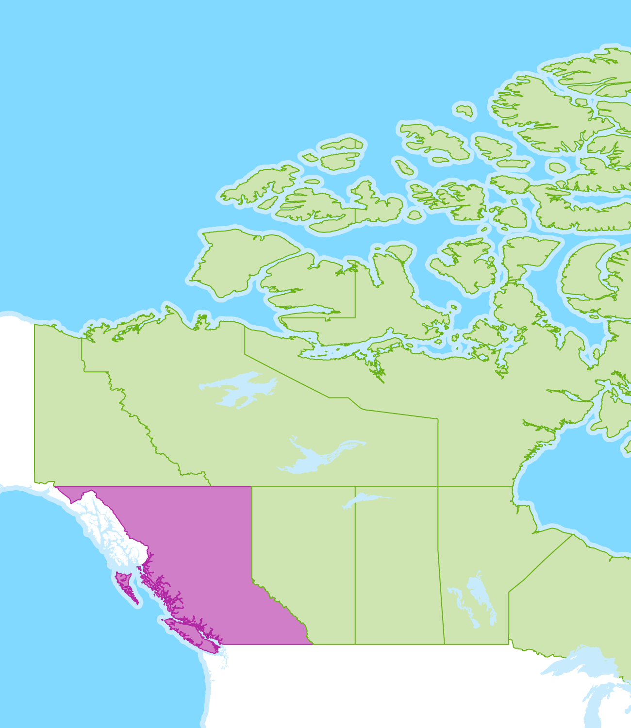Canadian Provinces and Territories Flashcards | Free Study Maps