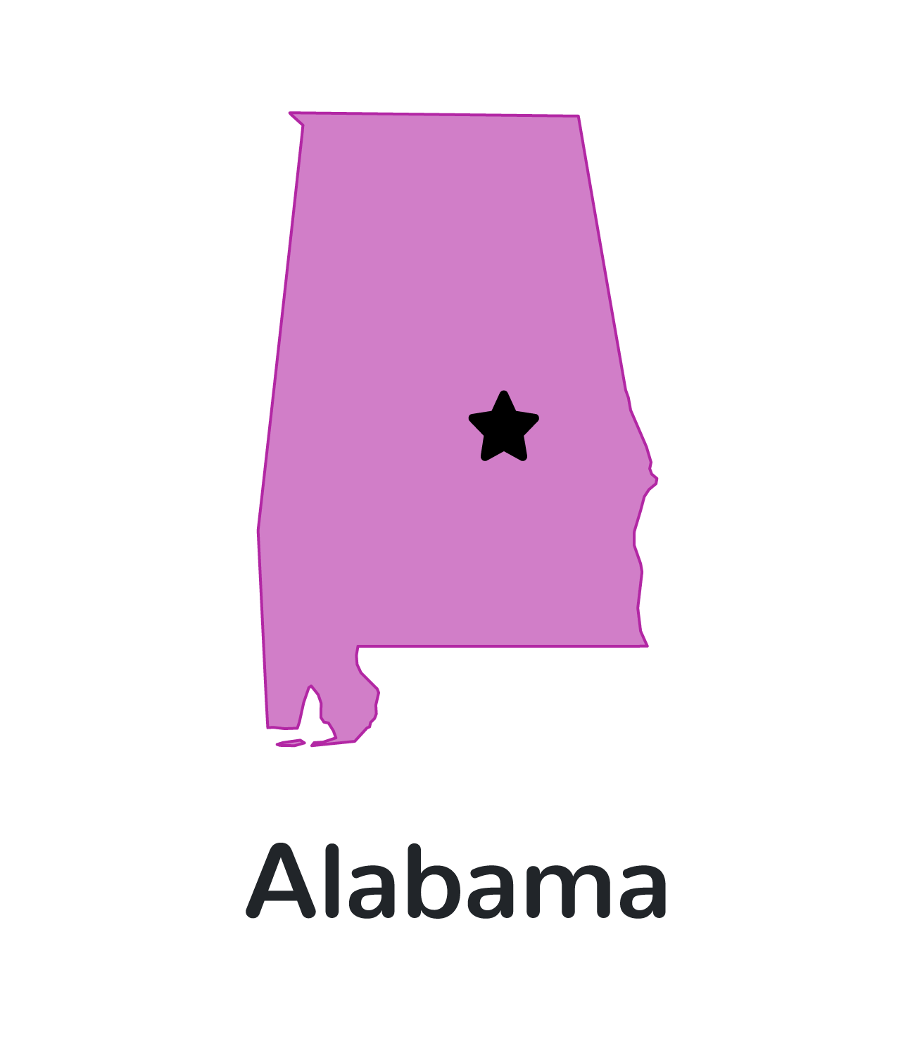 50 US State Capitals Flashcards | Free Study Maps